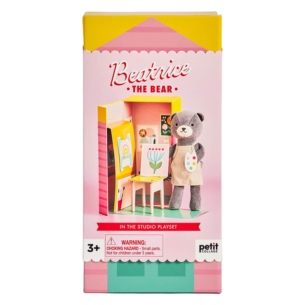 BEATRICE THE BEAR Petit Collage María Lápiz